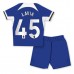 Chelsea Romeo Lavia #45 Replika Babykläder Hemma matchkläder barn 2023-24 Korta ärmar (+ Korta byxor)
